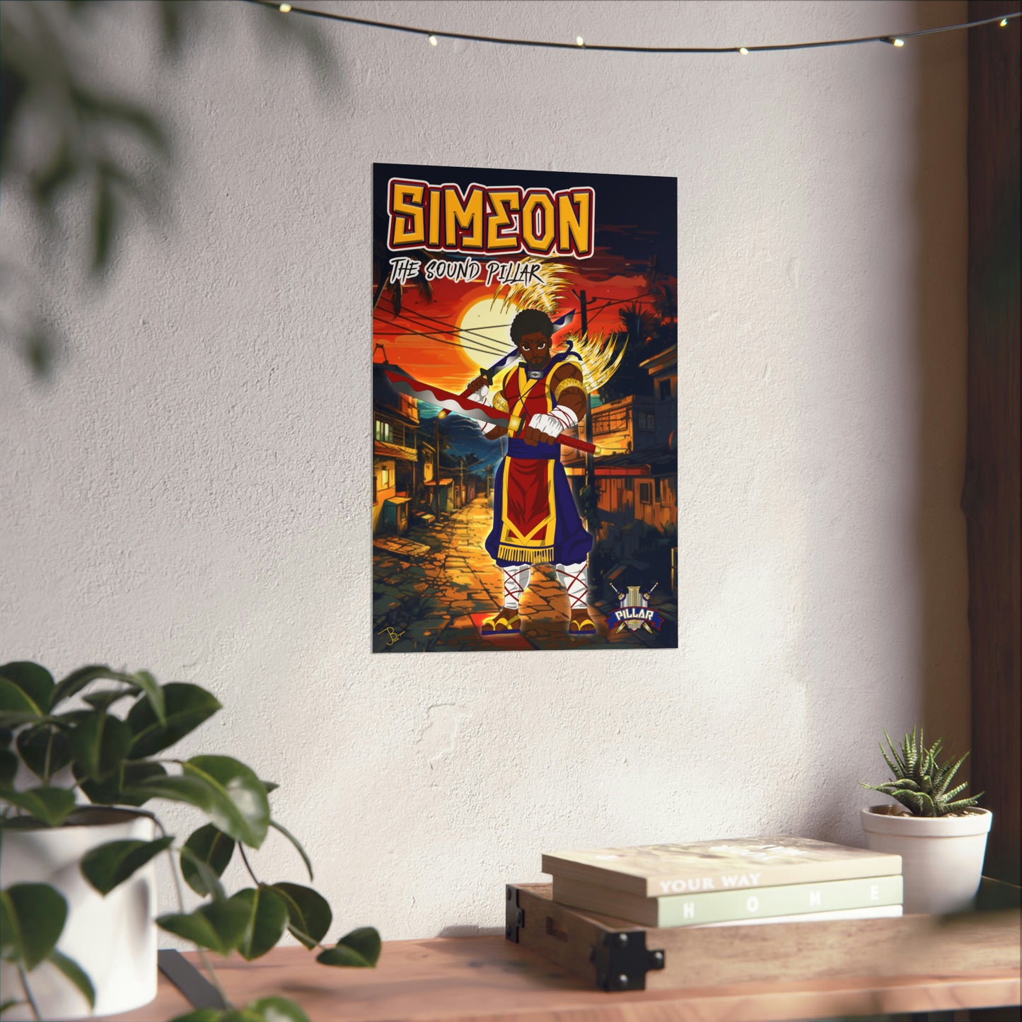 Simeon The Sound Pillar POG Poster