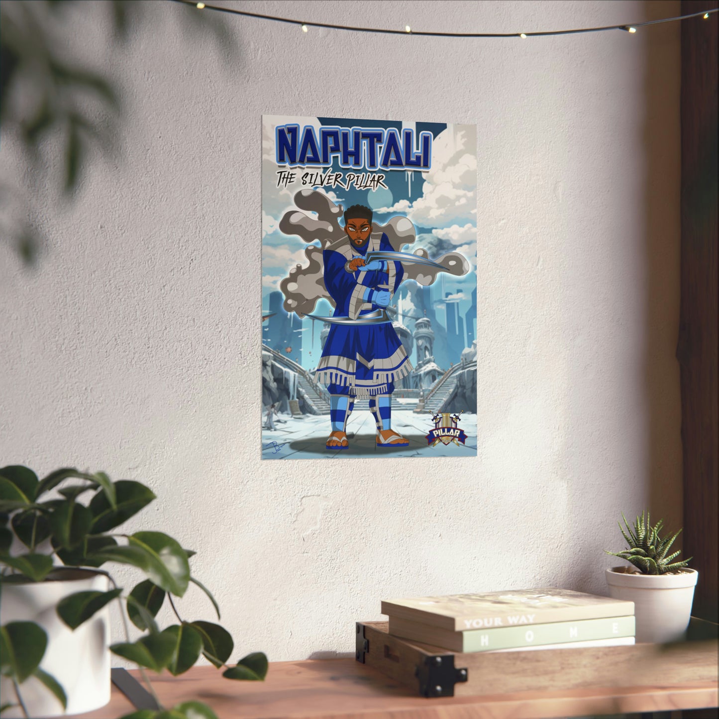 Naphtali The Silver Pillar POG Poster