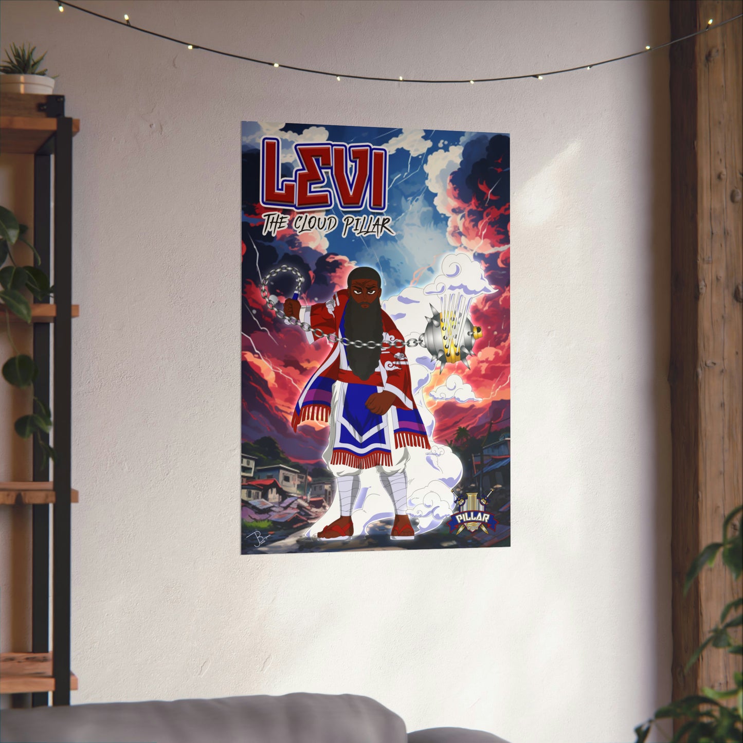 Levi The Cloud Pillar POG Poster