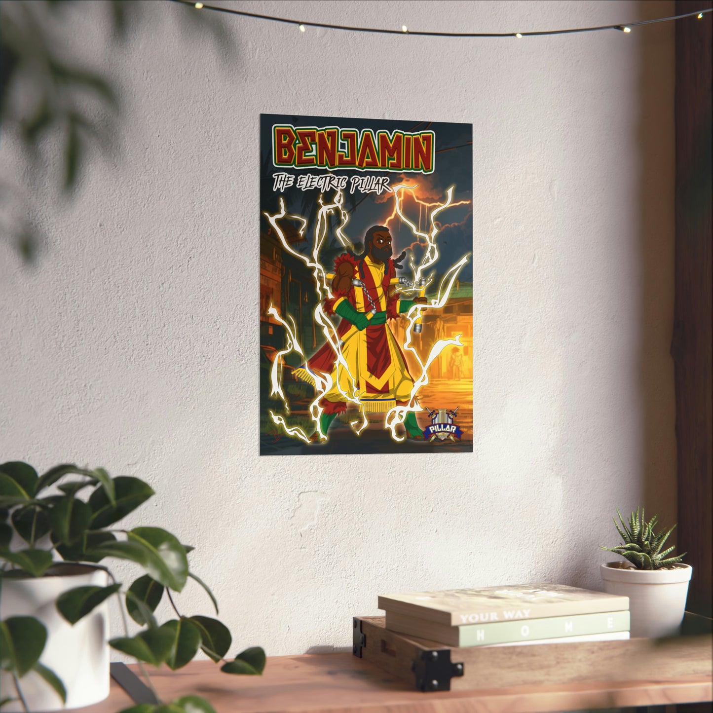 Benjamin The Electric Pillar POG Poster