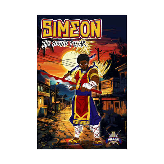 Simeon The Sound Pillar POG (Pillar Of God) Poster