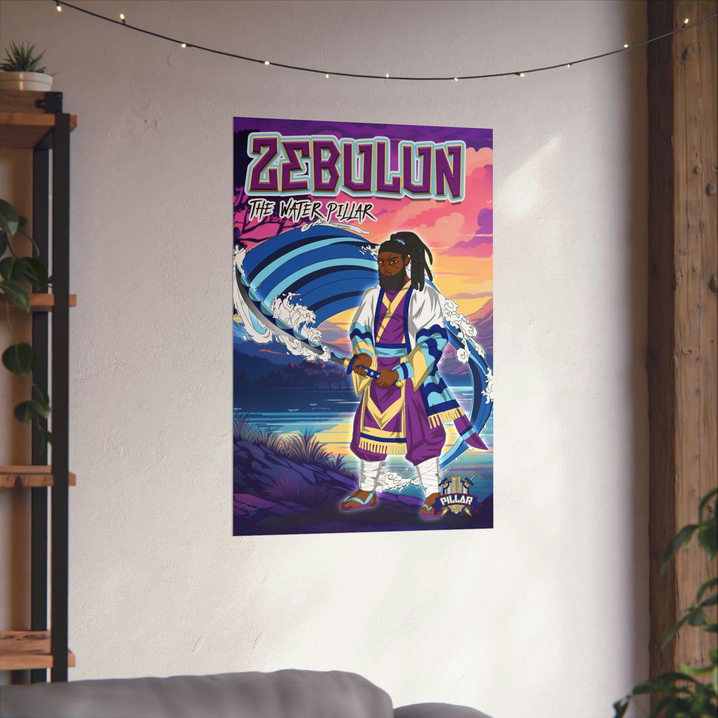 Zebulun The Water Pillar POG Poster