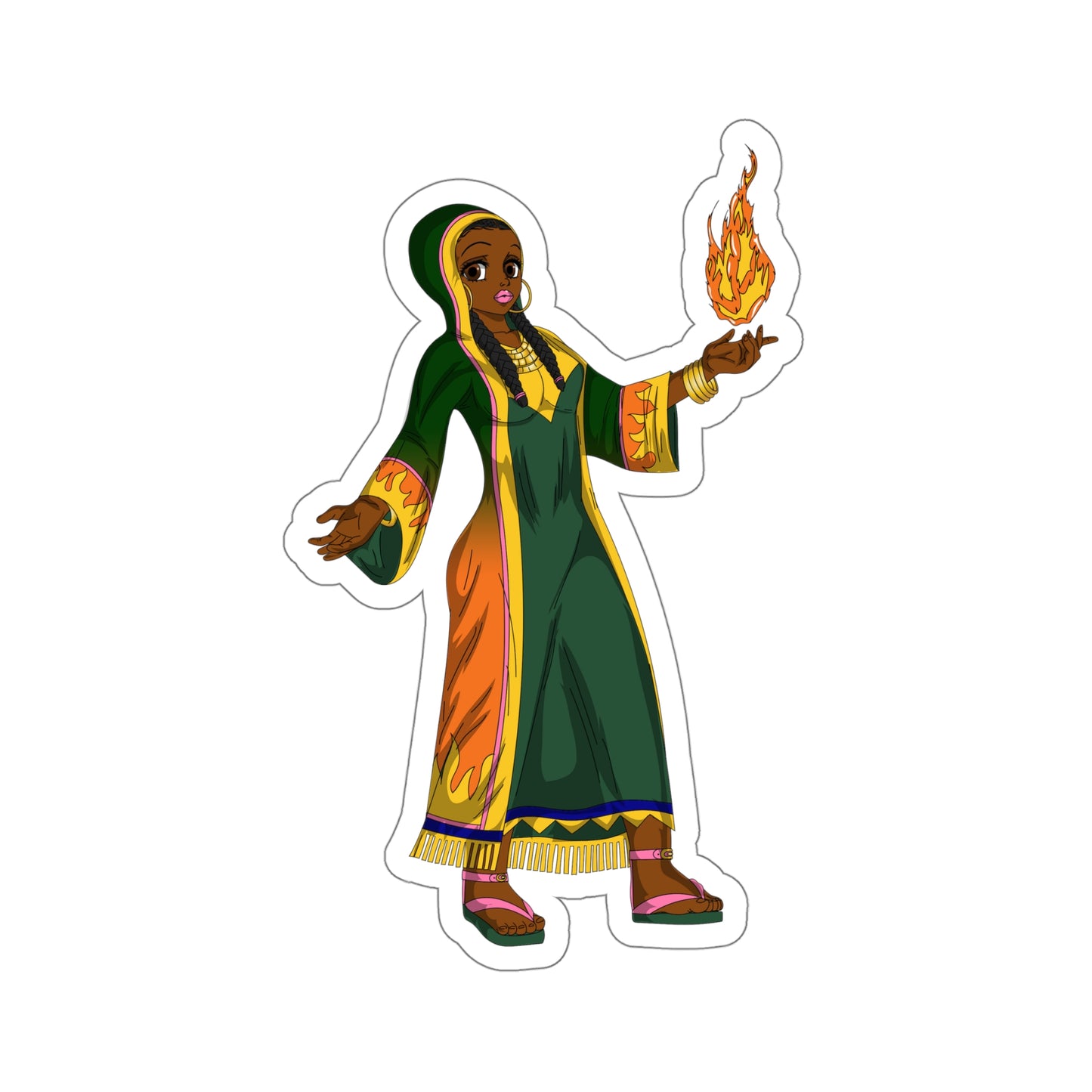 Ariella The Flame Pillar Of Rest POF Sticker