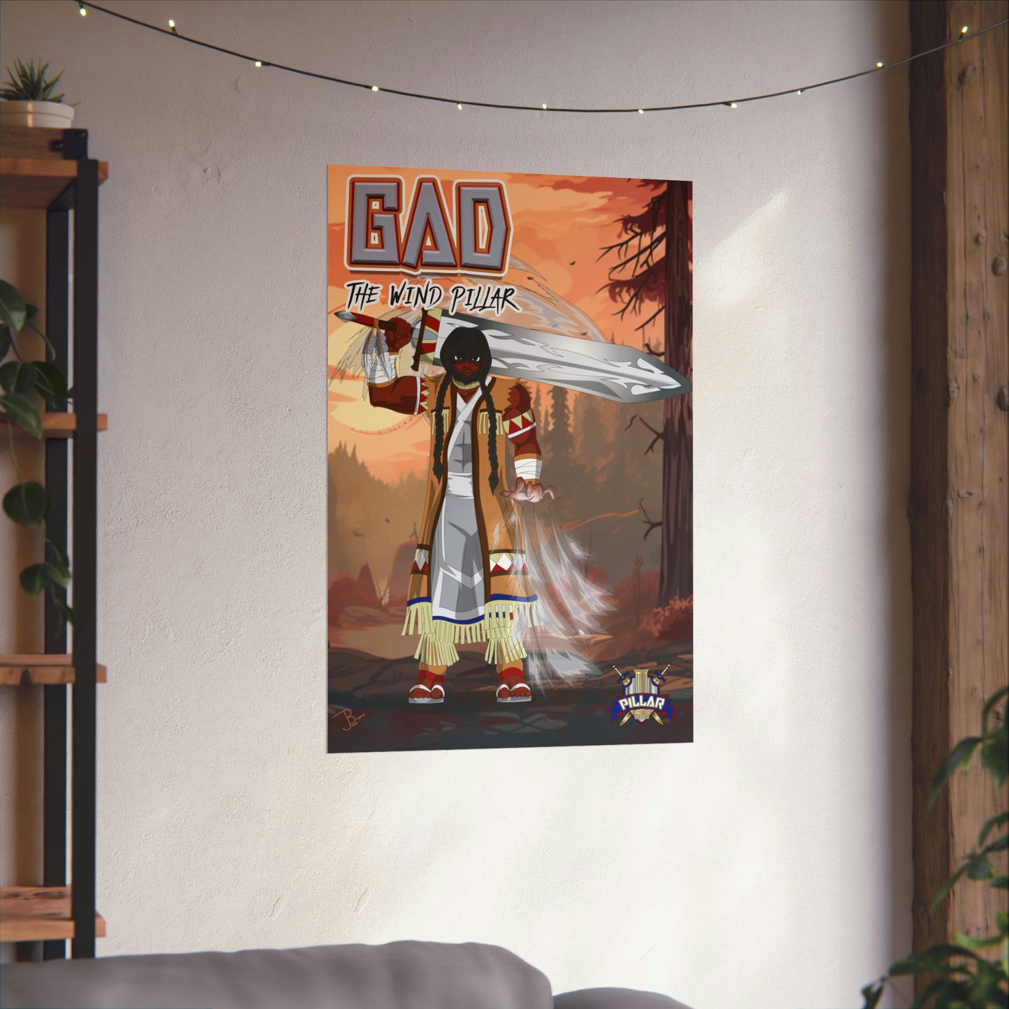 Gad The Wind Pillar POG Poster