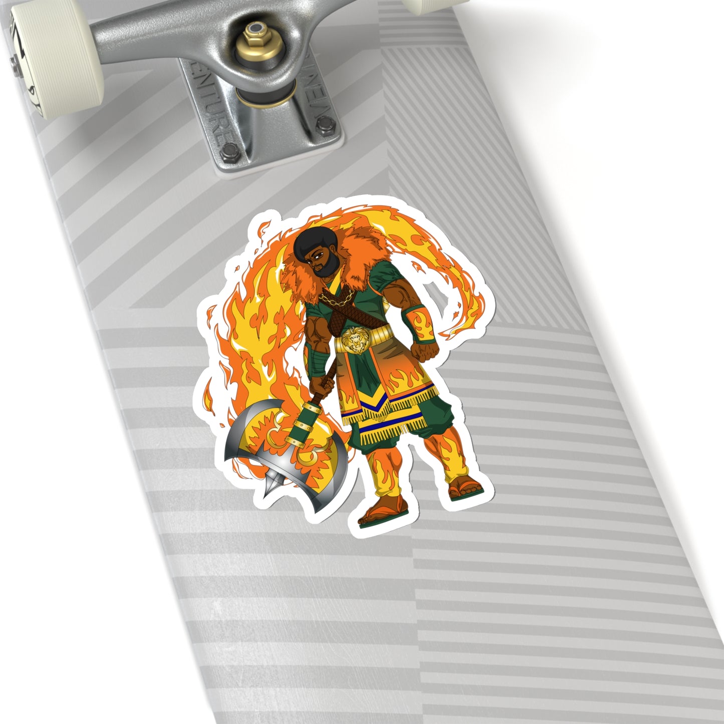 Judah Fire Pillar POF Sticker