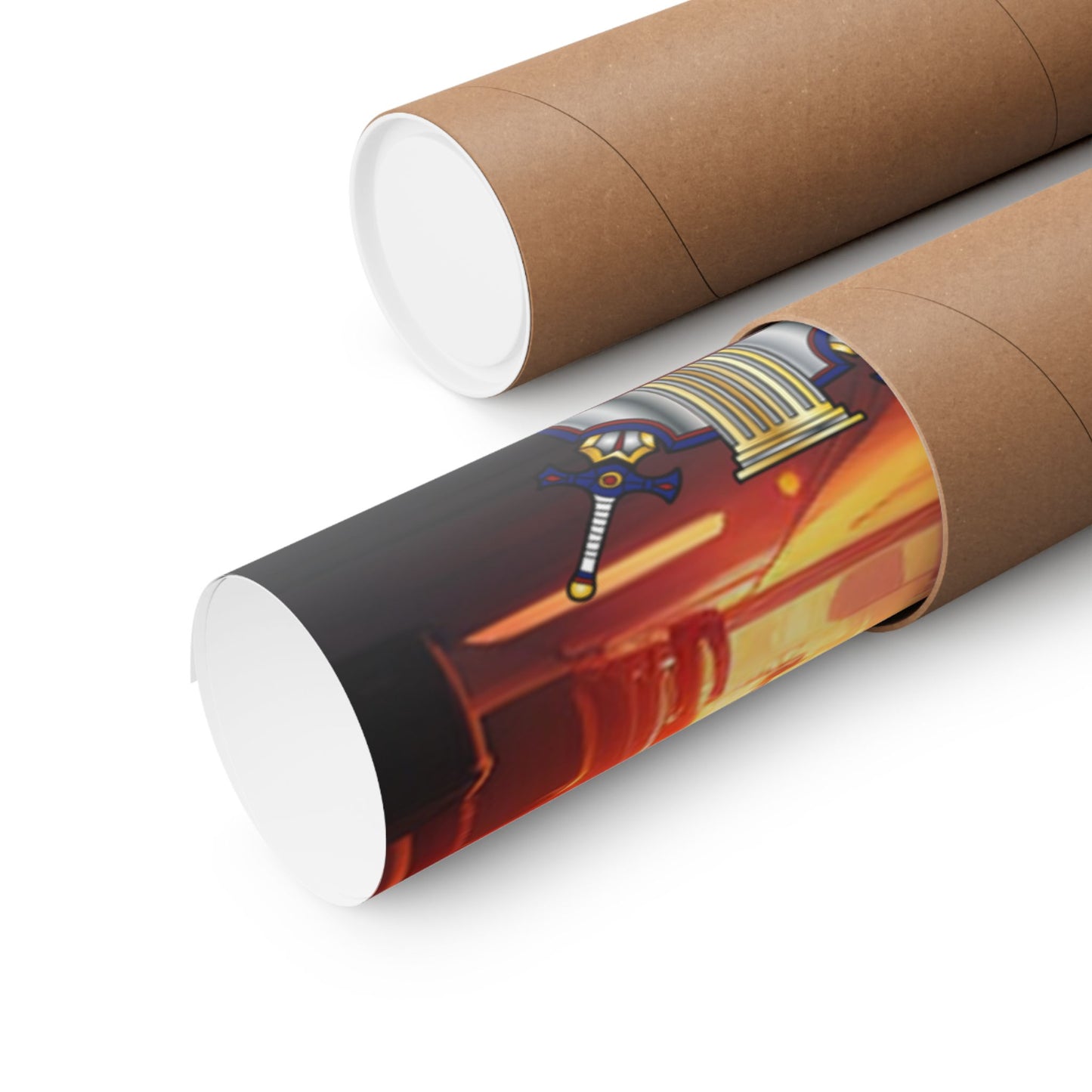 Judah The Fire Pillar POG (Pillar Of God) Poster