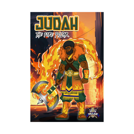 Judah The Fire Pillar POG (Pillar Of God) Poster