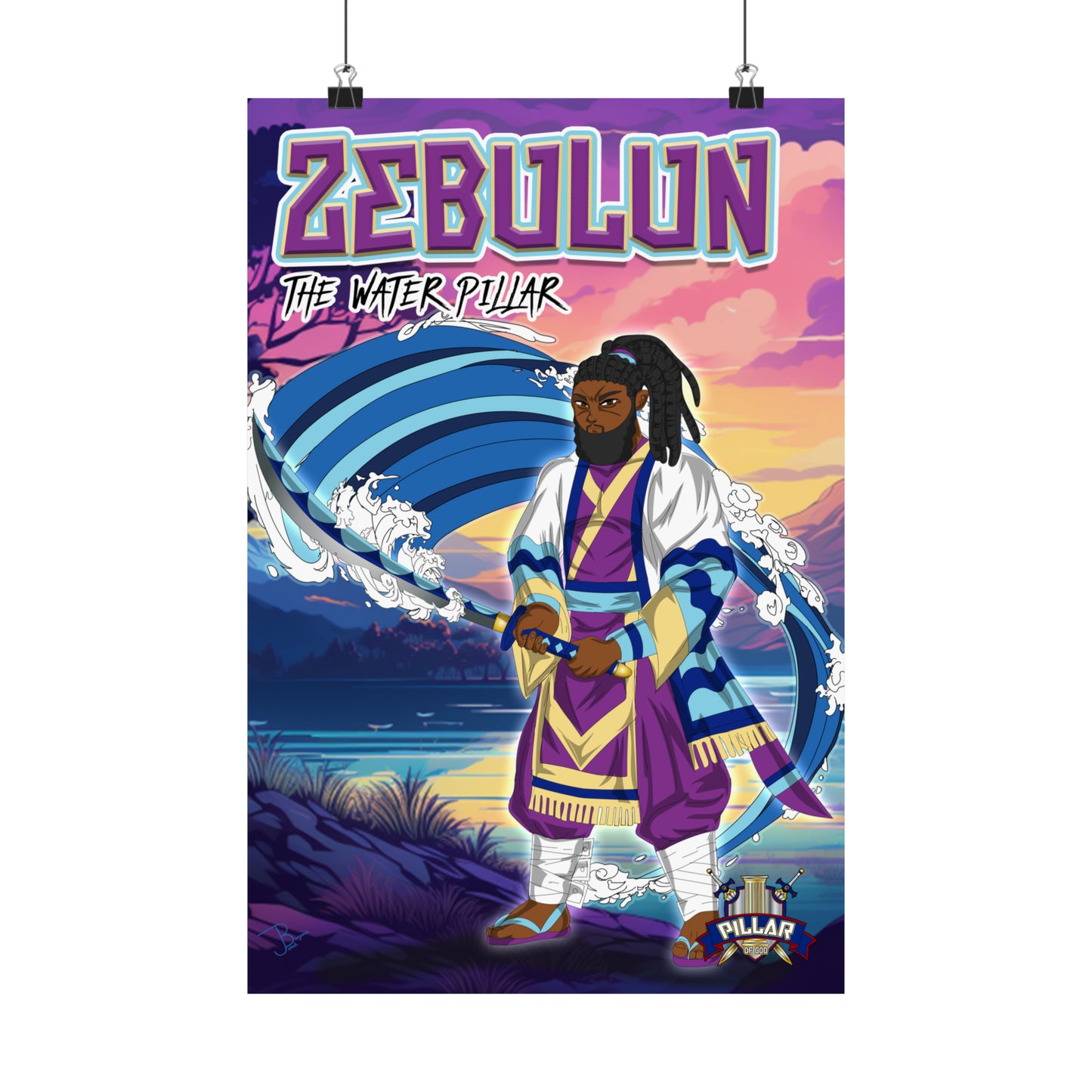 Zebulun The Water Pillar POG Poster