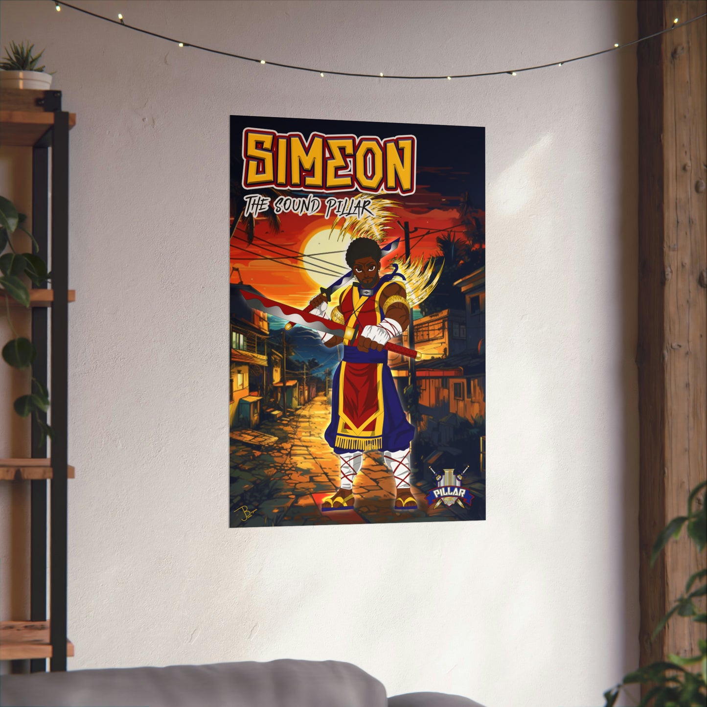 Simeon The Sound Pillar POG Poster