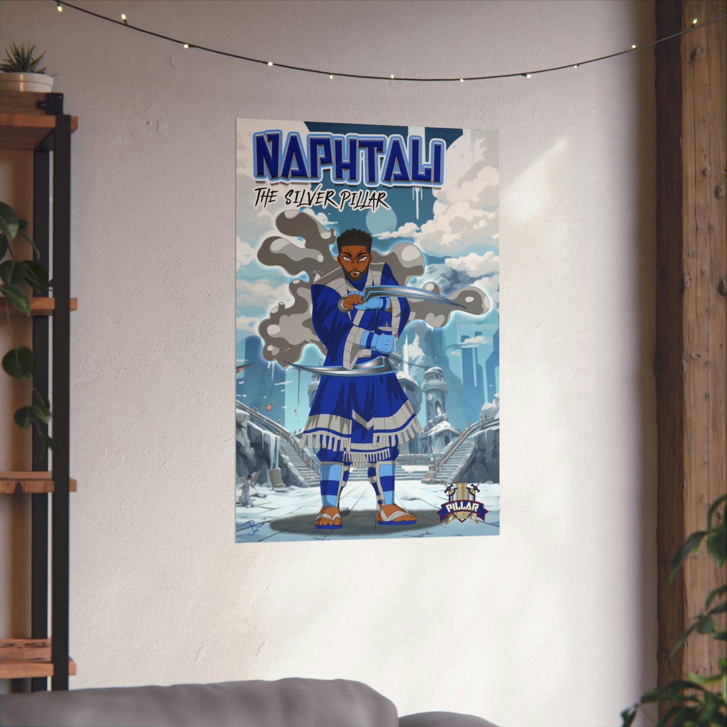 Naphtali The Silver Pillar POG Poster