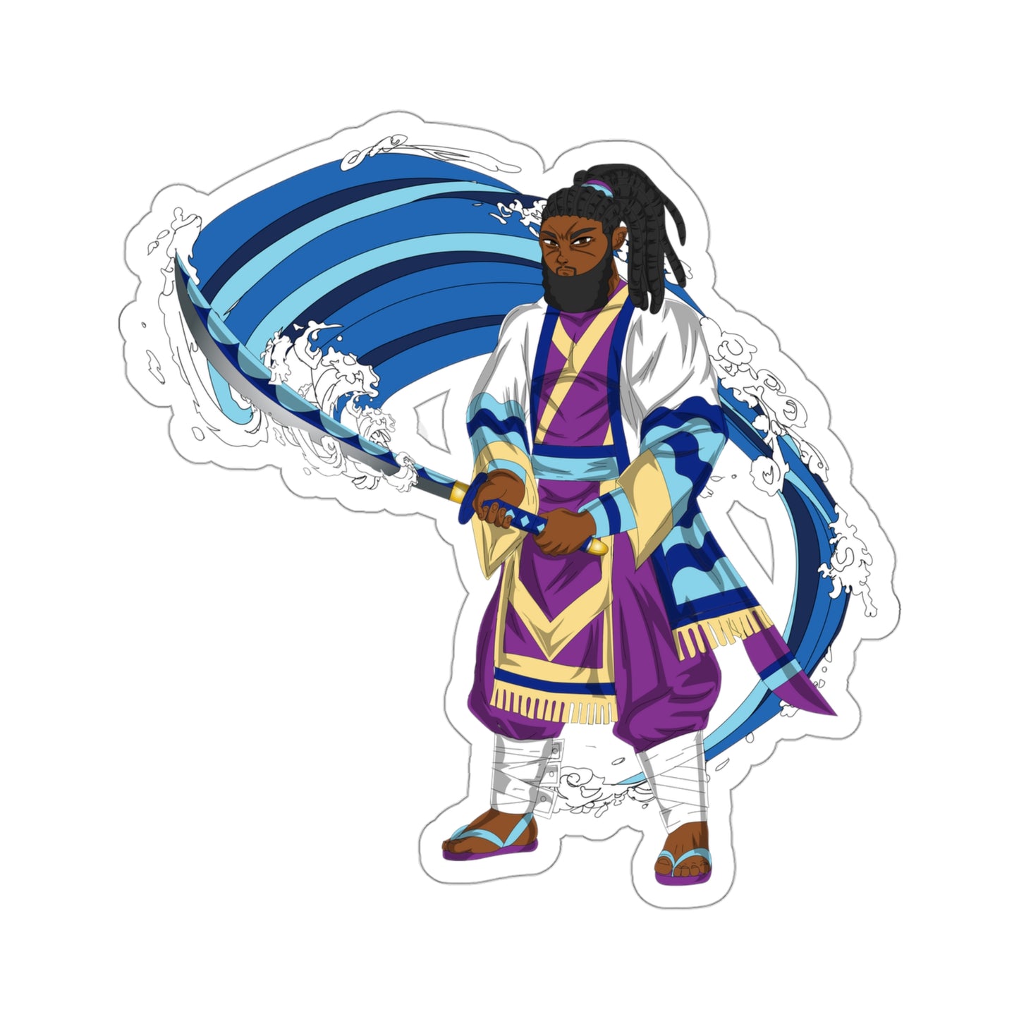 Zebulun The Water Pillar POF Sticker