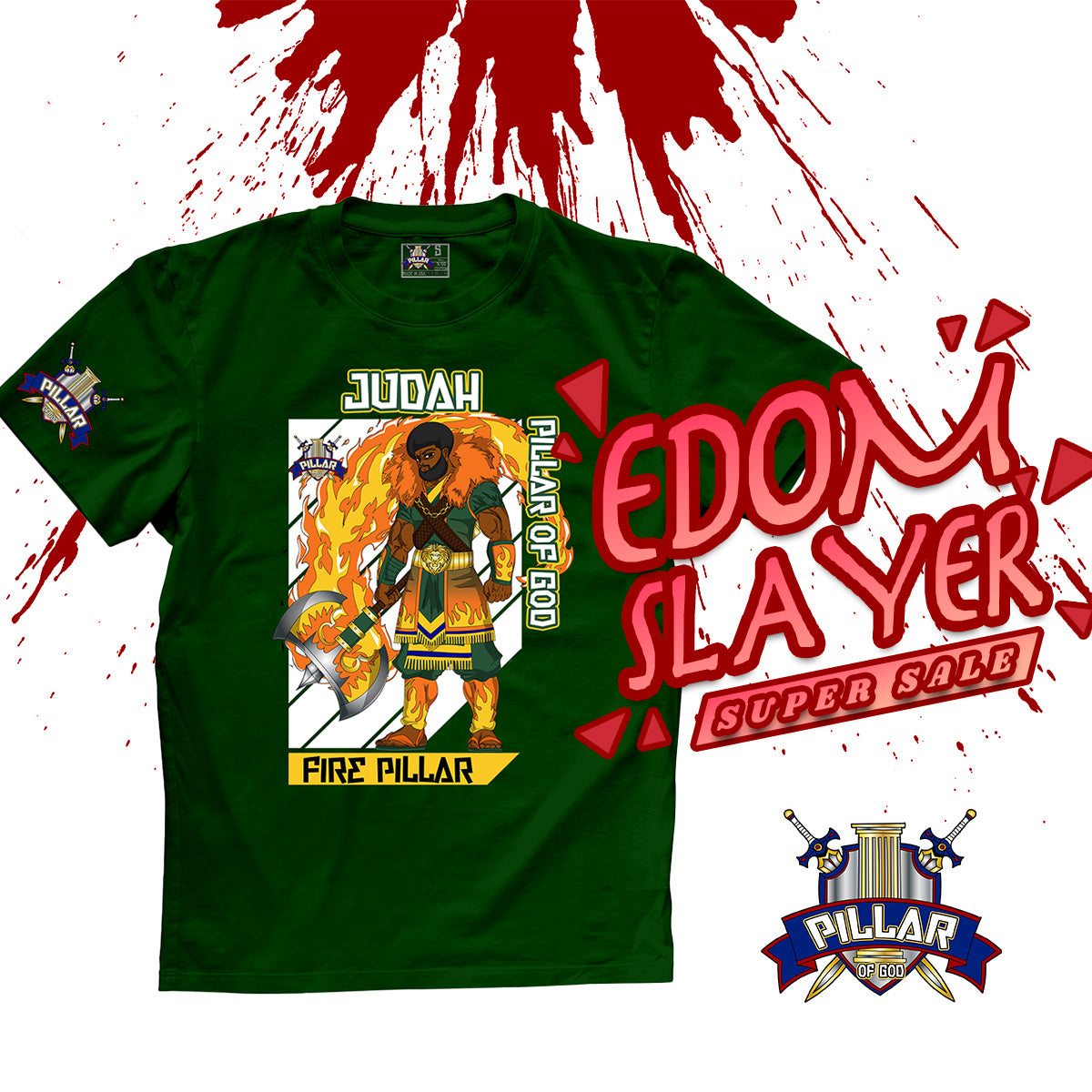 Judah The Fire Pillar POG T-Shirt