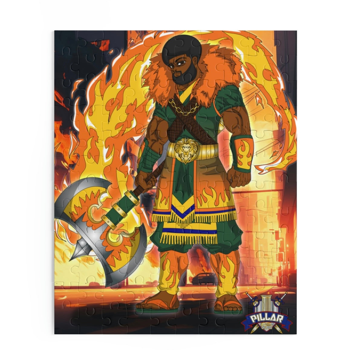 Judah Fire Pillar Puzzle (120, 252, 500-Piece)