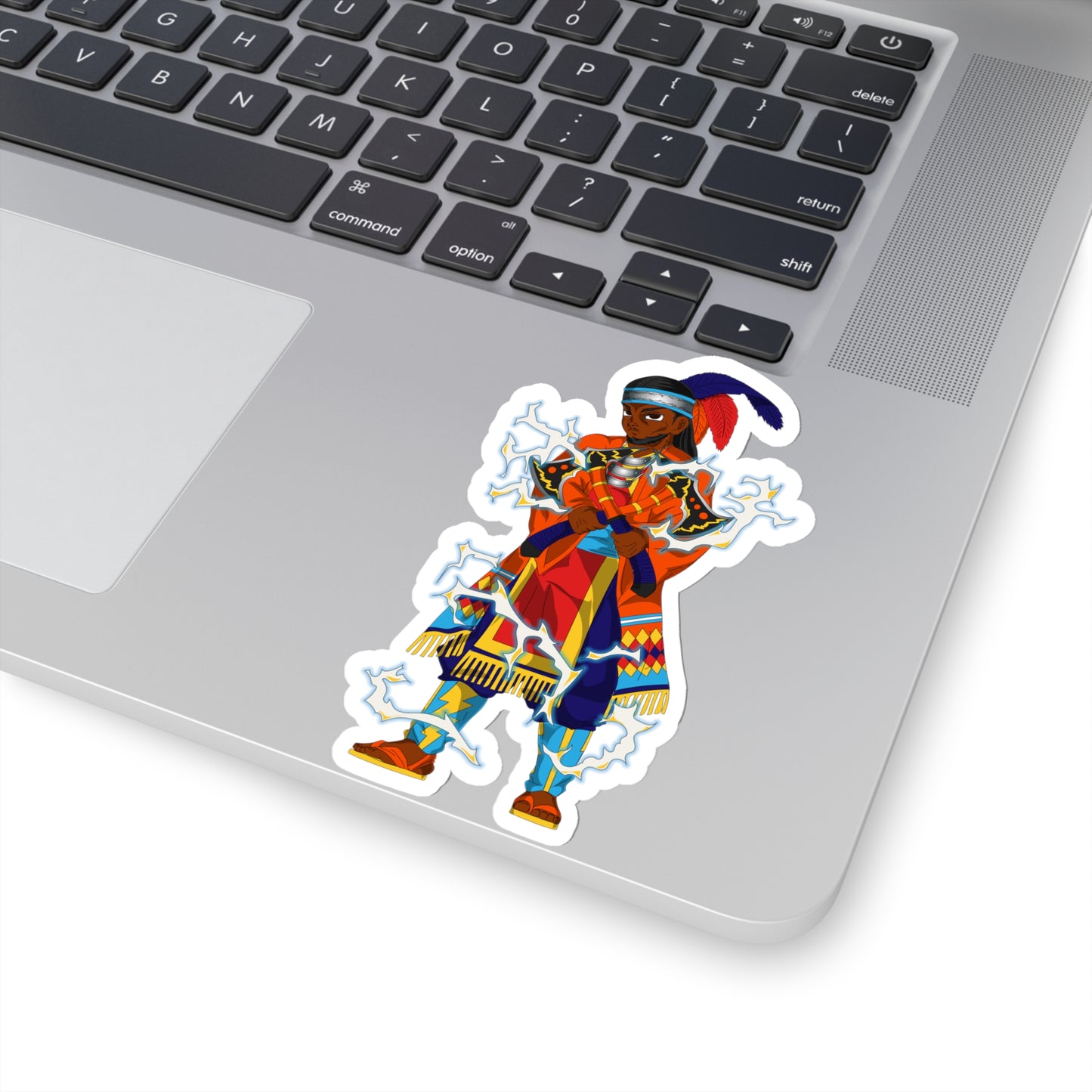 Reuben Lightning Pillar POF Sticker