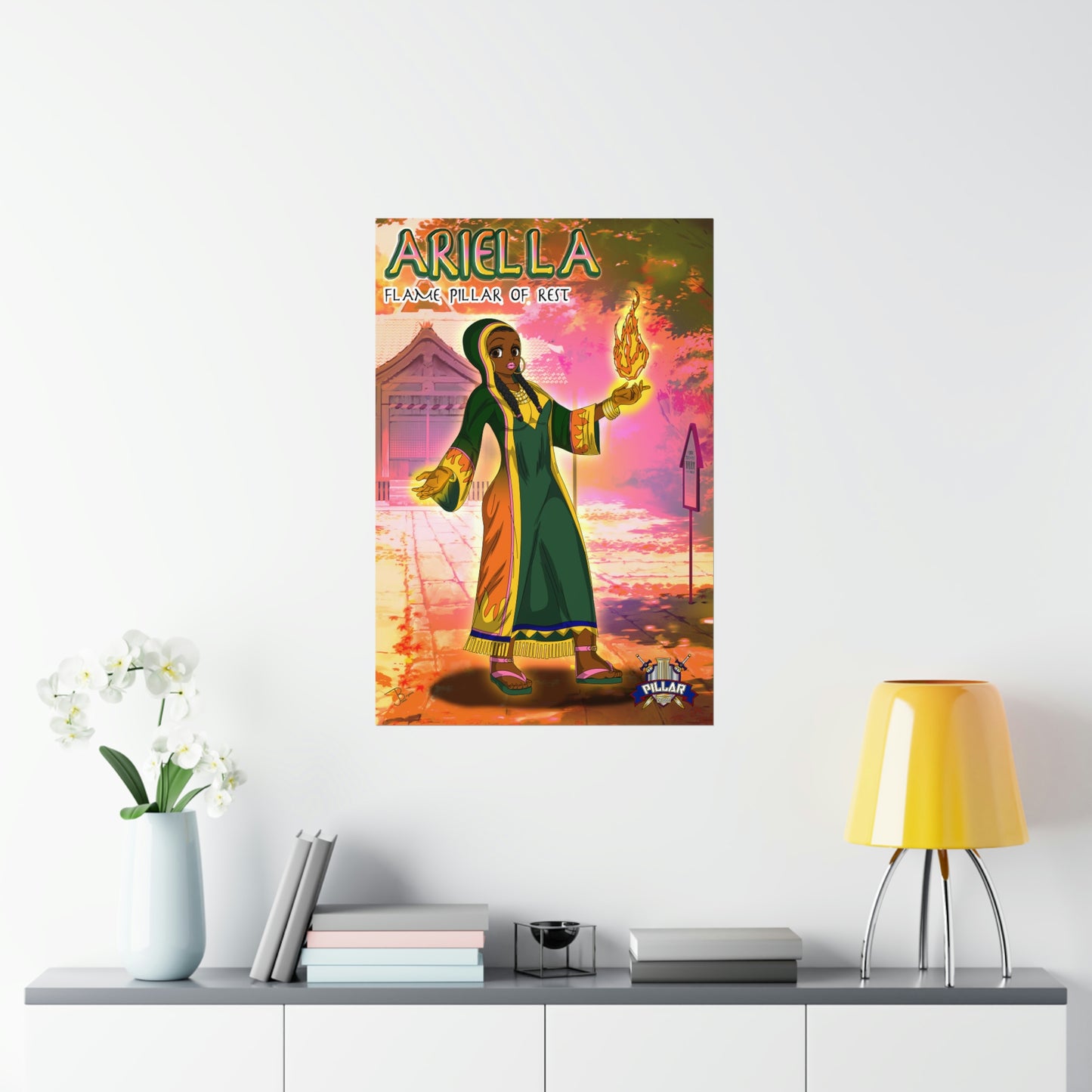 Ariella The Flame Pillar of rest POG Poster