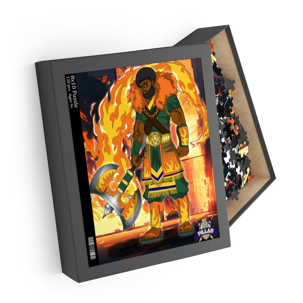 Judah Fire Pillar Puzzle (120, 252, 500-Piece)