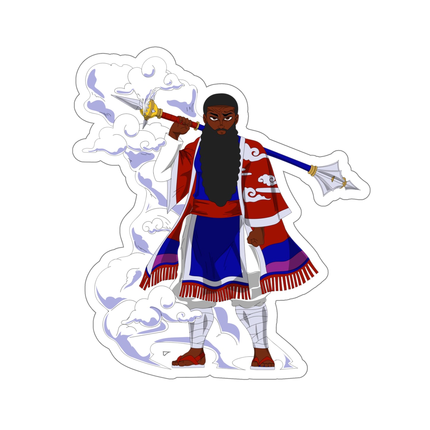 Levi Cloud Pillar POF Sticker