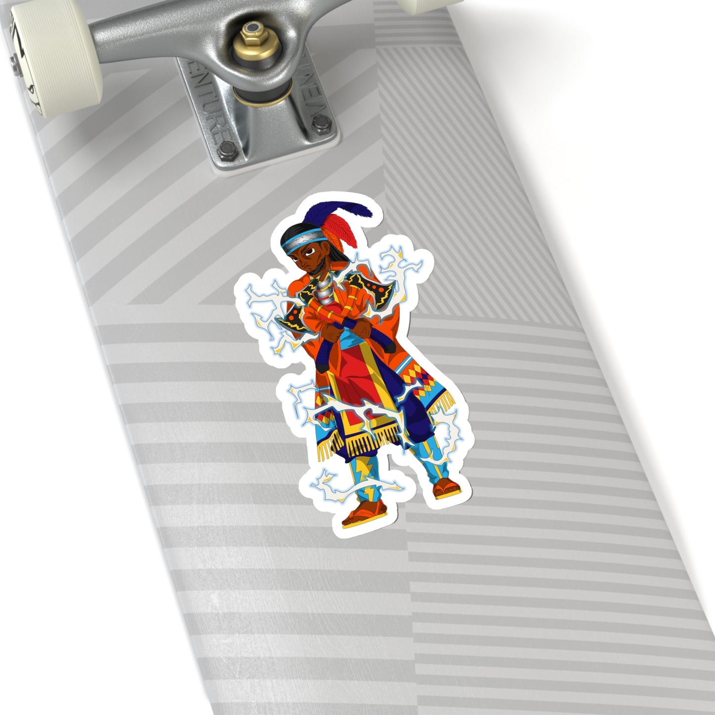 Reuben Lightning Pillar POF Sticker