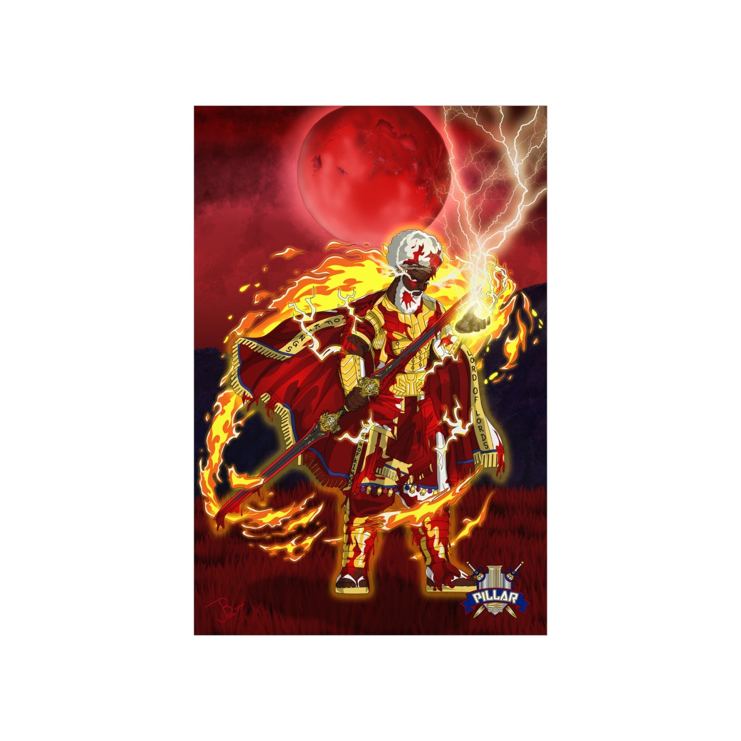 The King "Winepress" POG Poster