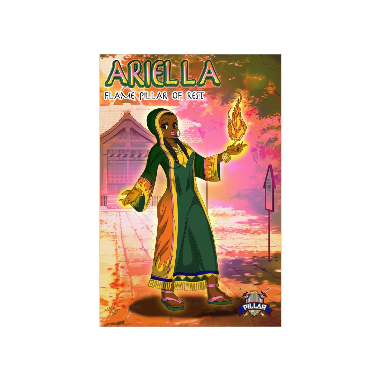 Ariella The Flame Pillar of rest POG Poster